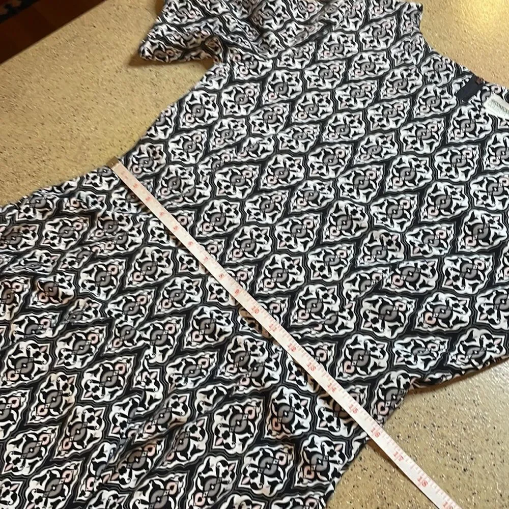 NEW Graphic Printed Fit & Flare Dress sz 10 - Picture 11 of 16